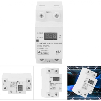 Przekaźnik napięciowy ochrona przed przepięciem 230 V AC 2P/63 A [13260000469]